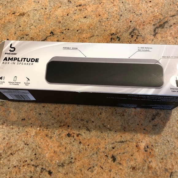 🌺2x HP 🎉Bass Jaxx Amplitude Aux-In Speaker-New - Picture 6 of 8